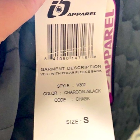 Puffer and fleece Vest NWT - Picture 5 of 5